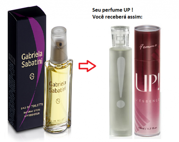 Perfume UP! 24 -Gabriela Sabatini 50ml.